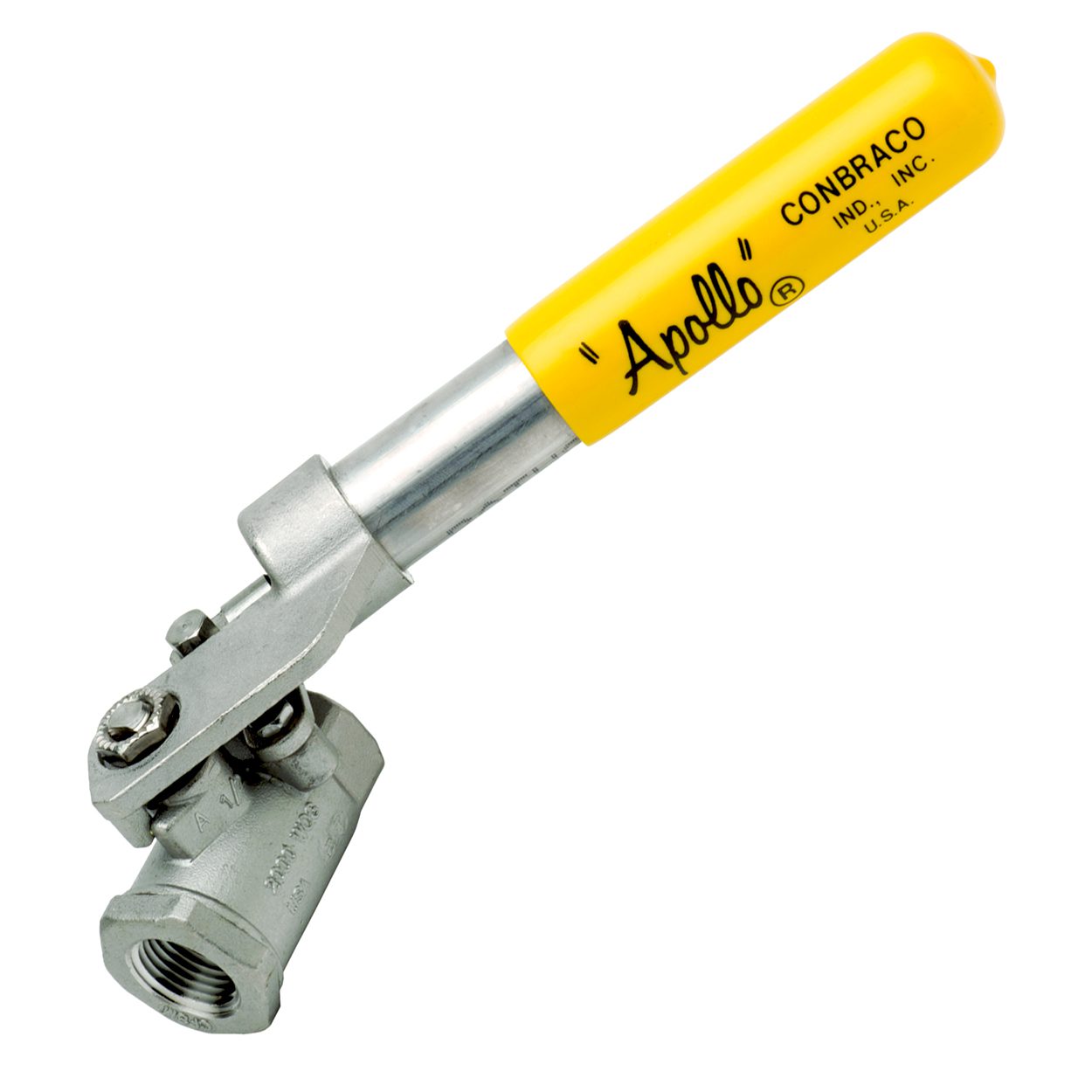 76 500 Series Apollo Ball Valve with Spring Return Handle BriceBarclay