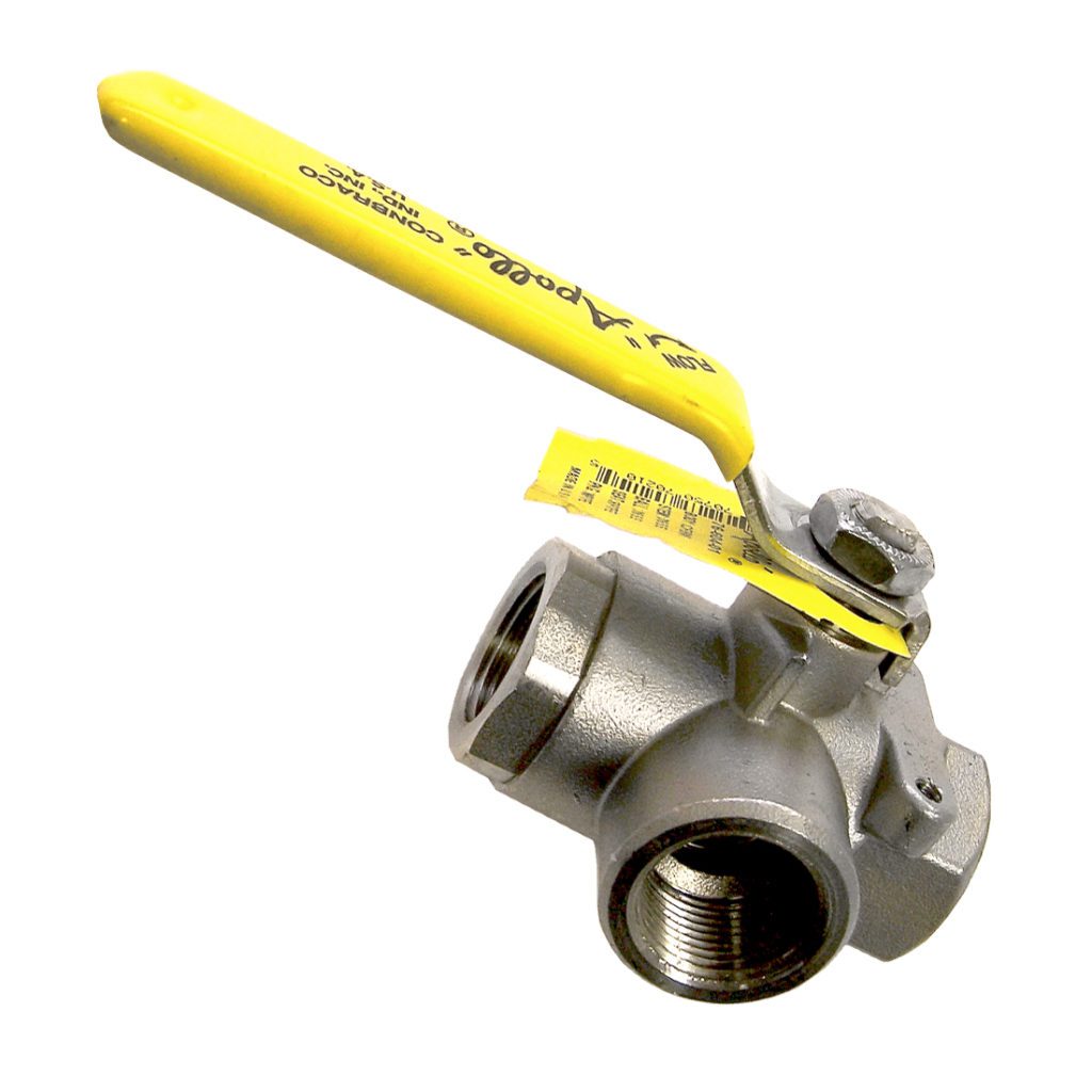 Apollo Valves 76600 Series Threaded ThreeWay Diversion Standard Port