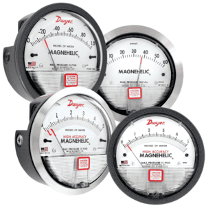 Dwyer Series 2000, 2000-HA Magnehelic Differential Pressure Gages