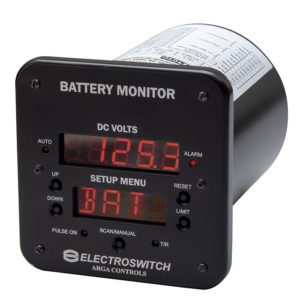 Electroswitch Arga Series 1000 Utility Substation Panel Mount Battery Monitor 2