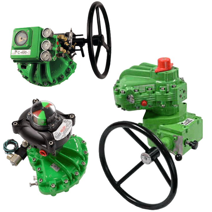 Rotork KTork Range of True Rotary Vane Pneumatic Actuators BriceBarclay
