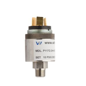 Whitman Controls P117G Stainless Steel Miniature Pressure Switch