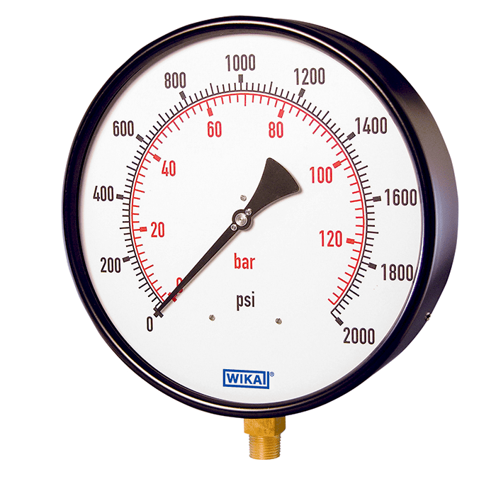 Wika 211.11, 231.11 'Boiler Gauge' Pressure Gauge BriceBarclay